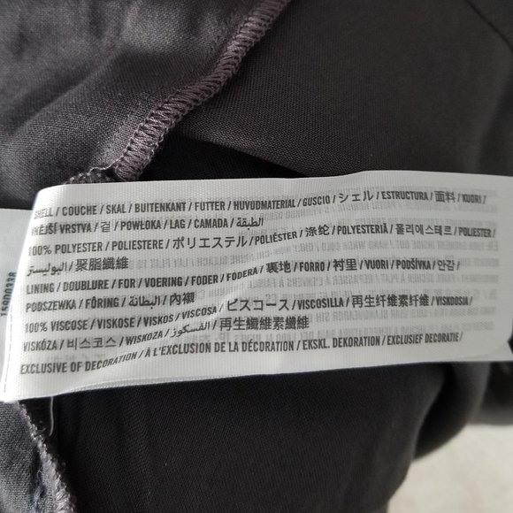 A&F Sheer Slate Beaded Mini Dress | M - Picture 5 of 6